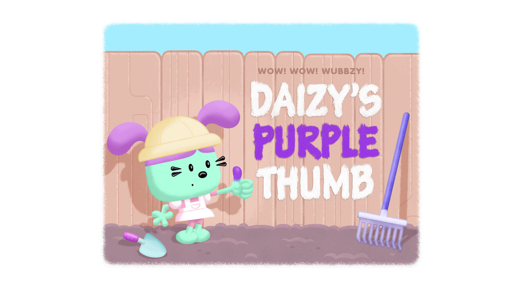 Daizy S Purple Thumb Wubbzypedia Fandom