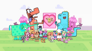 MV - Everyone Cheering for Wubbzy for Saving Valentine's Day