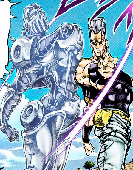 So it's the same type of Stand as Silver Chariot 