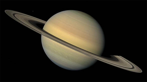 saturn in our solar system