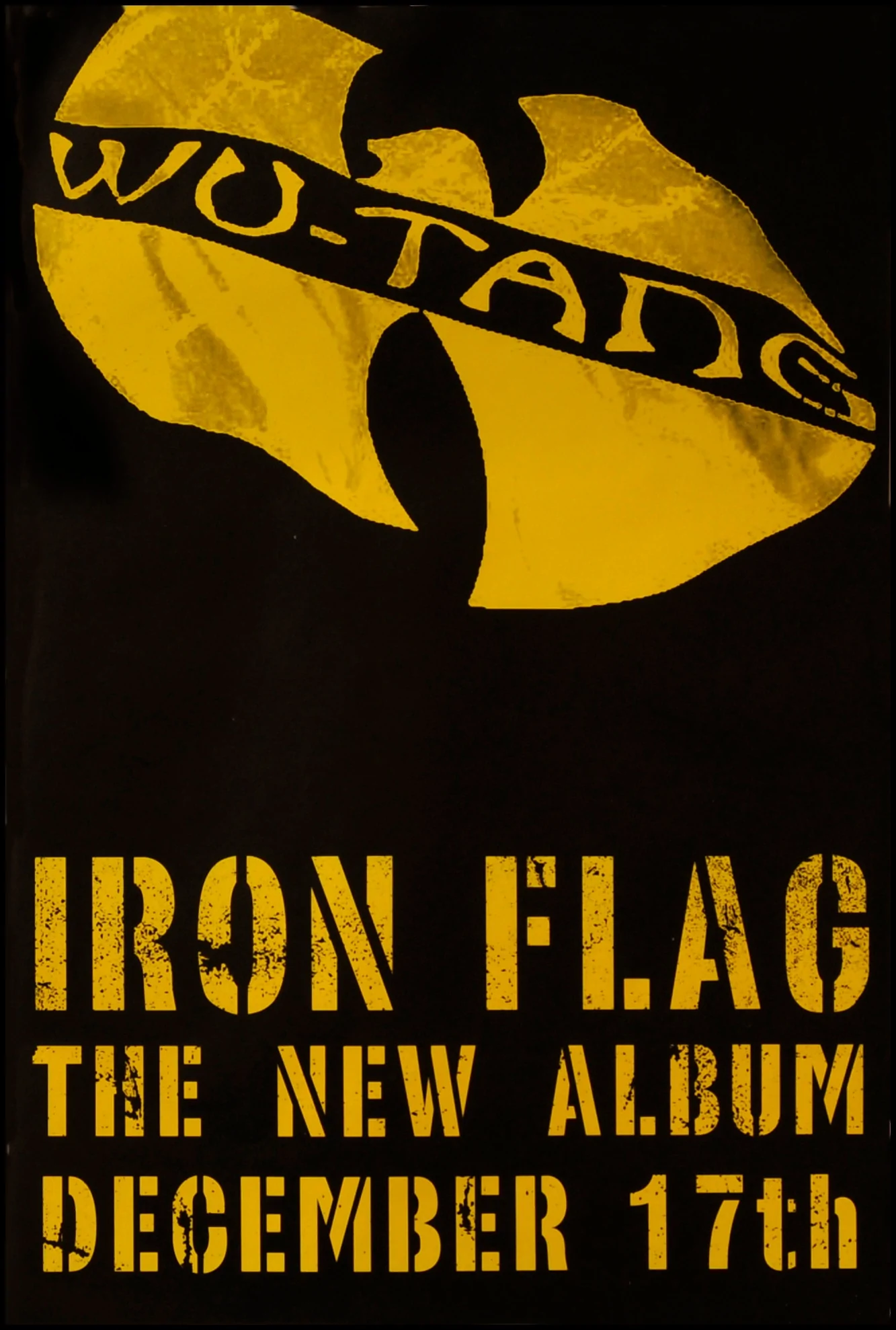 WU-TANG CLAN - Wu-Tang Iron Flag -  Music