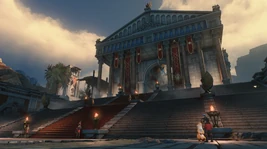 Tetragon Temple Area