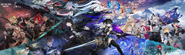 Echoes of Reciprocal Tides Spread Art by 緋潔
