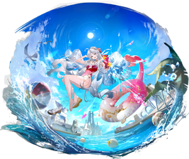 Splashing Summer Splash Art