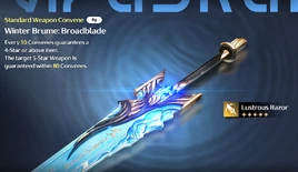 Winter Brume Broadblade