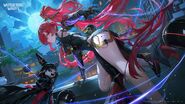"The moon is up. Time to hit the road." Official Wuthering Waves X Art by 桐野