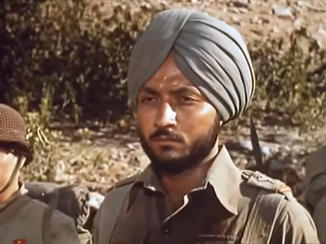 Sikh Soldier (The Wind Cannot Read) | WW2 Movie Characters Wiki | Fandom