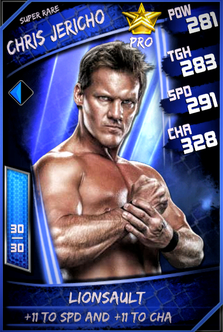 Chris Jericho Super Rare Wwe Supercard Wiki Fandom