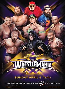 WrestleMania XXX poster