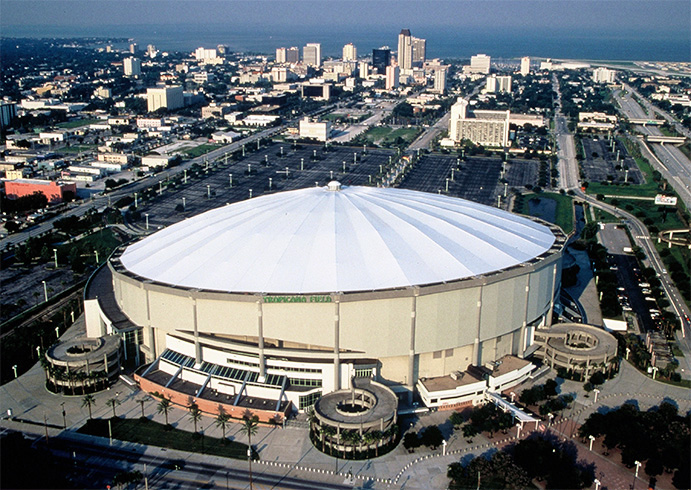 Tropicana Field - ThunderDome - Ballpark of the Tampa Bay Rays