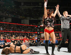 Candice Michelle vs. Melina - Bra & Panties Match Raw, Mar. 19