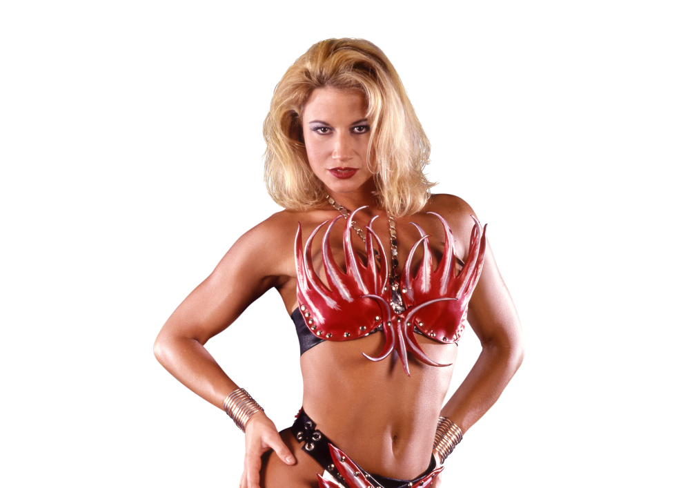 Sunny from the wwe - The Bodydonnas.