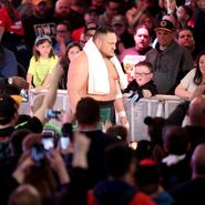 Samoa Joe, who has moved to SmackDown in the Superstar Shake-up