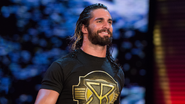 Seth Rollins smiling