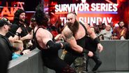 Strowman and Kane slug it out around the ring