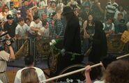 The Undertaker entrance in WrestleMania 9.