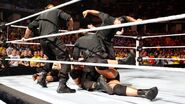 The Shield beaten down Ryback