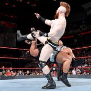 Rhyno hit brogue kick by Sheamus