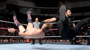 Rollins taken Miz down