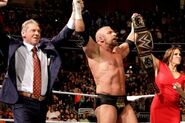 Triple H making a shocking return and winning the WWE Championship