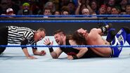 Owens trapped in submission by Styles