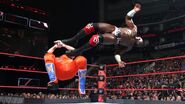 Hawkins dropkick by Crews