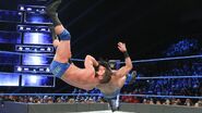 Roode hits the neckbreaker on Mahal