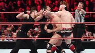 The Champions Ambrose, Rollins, The Challenger Cesaro and Sheamus continue to slug it out