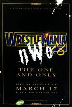 WrestleMania X8 poster