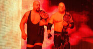 Kane and Big Show as Tag Team Champion