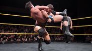 Roode battling Strong