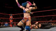 Asuka made Brooke submitted