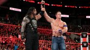 John-Cena congratulated Roman-Reigns