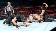 Roman Reigns beat down Ryback