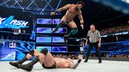 Mahal knee-drop on Orton