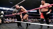 Finn Balor and Samoa Joe winning the Dusty Rhodes Tag Team Classic