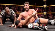 Gargano locking Raul in submission