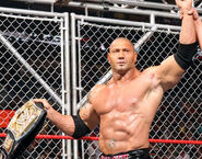 Batista Winning the WWE Champion