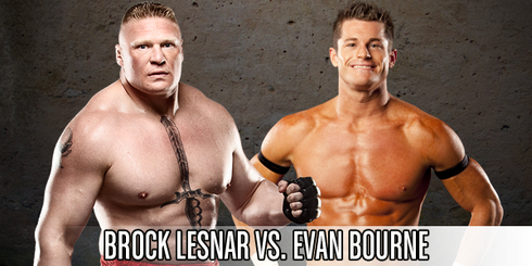 Lesnar vs Bourne EC '12