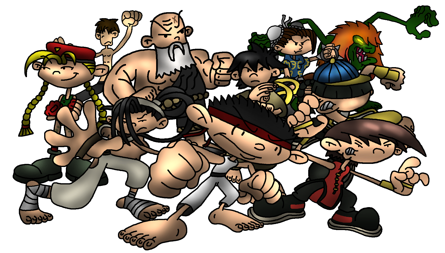 Street Fighter (Anime Series) | Www.dynapaul Wiki | Fandom