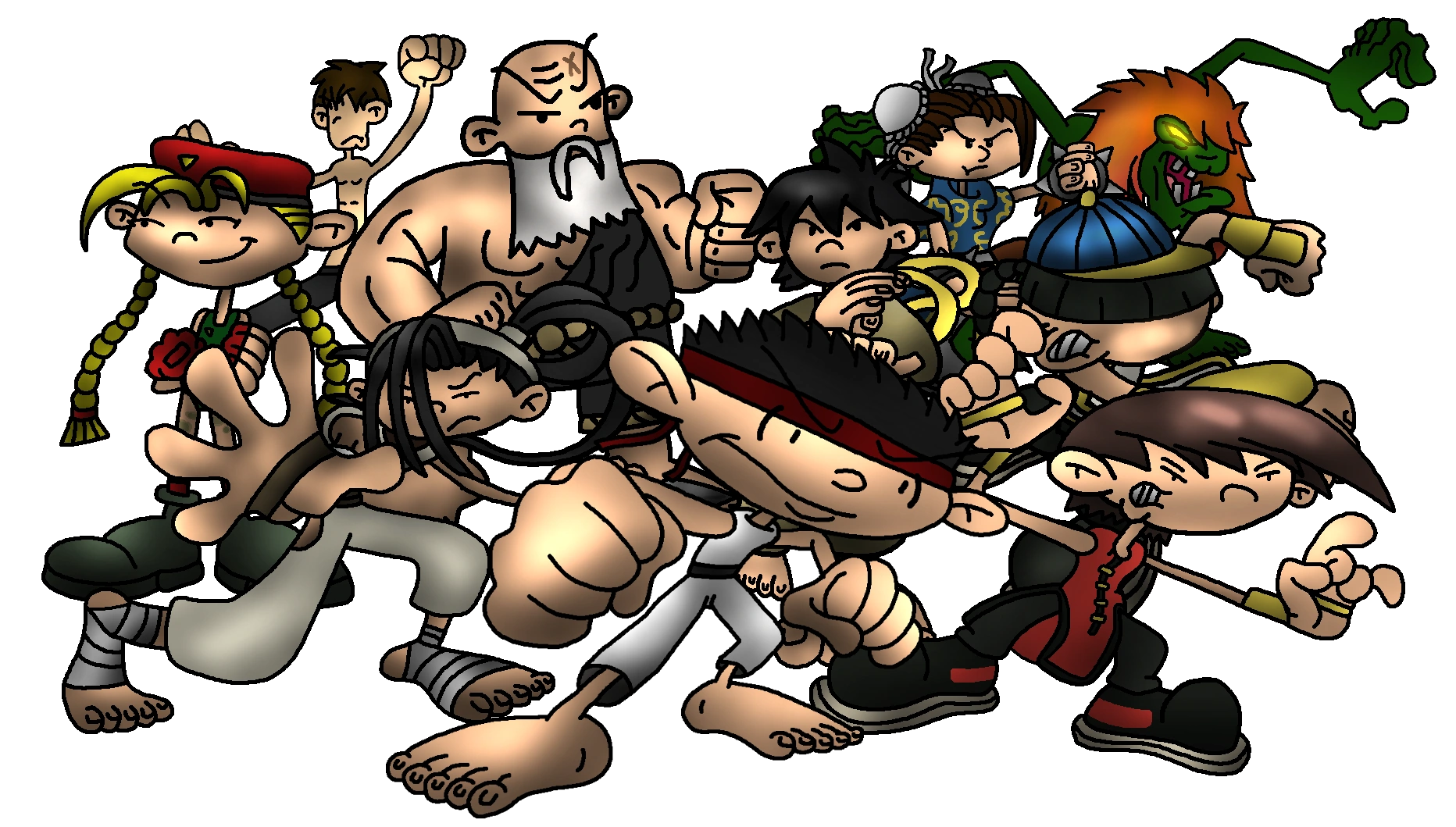 Street Fighter (Anime Series) | Www.dynapaul Wiki | Fandom