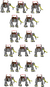 Walking Mumakil (2019) Sprites