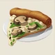 Mushroom Pizza