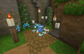 Glowing Bean Sprouts outside the Sky Castle