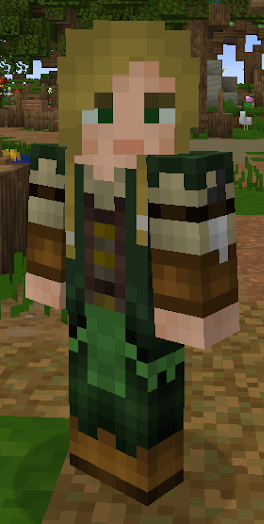 Since people seemed to like my last skin, here's my attempt at a genderless  ??? skin : r/WynnCraft