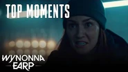 WYNONNA EARP Season 4 Episode 1 Wynonna, Nicole And Rachel Fight Zombies SYFY