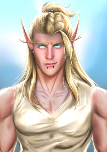 High Elf Zaennicus by Rizky