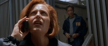 Fox Mulder's practical joke on Dana Scully