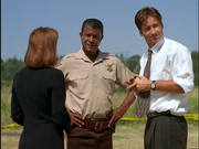 Andy Taylor Talks with Mulder and Scully