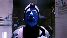 Byers with blue face